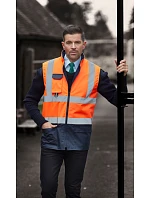 Yoko HV 005 Hi-Vis polstrovaná vesta 79.V005 hi vis orange Yoko HV 005 Hi-Vis polstrovaná vesta 79.V005 hi vis orange