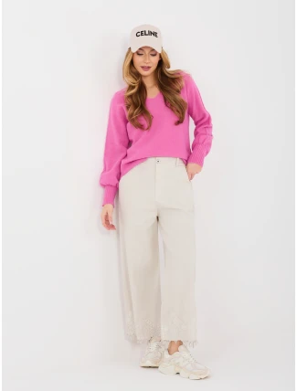 Kalhoty IT SP FL9995.57 světle béžové