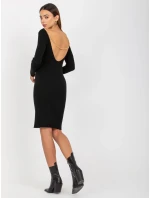 Dámské šaty NM SK NG 2307 černé Dámské šaty NM SK NG 2307 černé