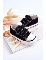 Dětské tenisky na suchý zip Černá Bernie