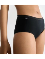 sloggi Basic+ Midi 4P - BLACK - SLOGGI BLACK - SLOGGI