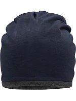 Daiber MB 7131 Žerzejová čepice s fleecovou podšívkou 03.7131 navy/carbon Daiber MB 7131 Žerzejová čepice s fleecovou podšívkou 03.7131 navy/carbon