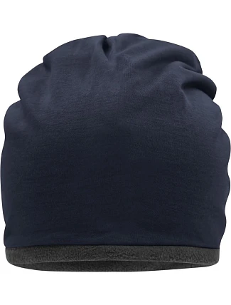 Daiber MB 7131 Žerzejová čepice s fleecovou podšívkou 03.7131 navy/carbon Daiber MB 7131 Žerzejová čepice s fleecovou podšívkou 03.7131 navy/carbon