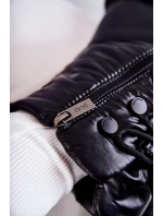 Dámské šněrovací boty do sněhu GOE KK2N4017 Černe