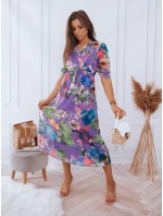 VALLERIO fialové šaty FashionStreet EY1877