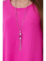 Sada halenky + kalhot s přívěskem fuchsie