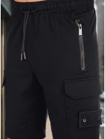 Pánská černá souprava FashionStreet AX0807