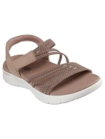 Dámské sandály Skechers GO WALK FLEX SANDAL EMMA 141473 TAN