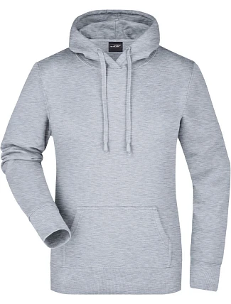 Daiber JN 51 Dámská mikina s kapucí 02.0051 grey heather Daiber JN 51 Dámská mikina s kapucí 02.0051 grey heather