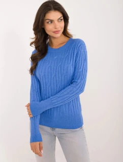 Dámský svetr AT SW 2338 2.61 Modrá - FPrice