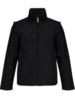 Kariban K 639 2-v-1 bunda s odepínacími rukávy 20.K639 black/orange/black Kariban K 639 2-v-1 bunda s odepínacími rukávy 20.K639 black/orange/black