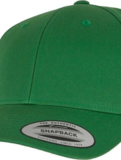 Flexfit 7706 6 panelová Snapback kšiltovka "Classic" 55.7706 classic green