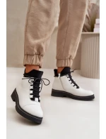 Nízké dámské boty z ekologické kůže béžové Erisabelle