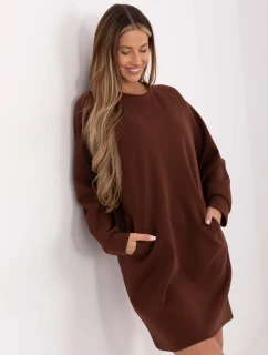 MJ SK šaty H4210.66 hnědé