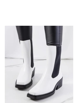 Boty na podpatku model 205158 Solea Boty na podpatku model 205158 Solea