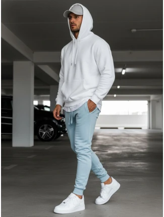 Modré pánské tepláky FashionStreet UX3450