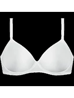 Dámská hladká podprsenka bez kostic DIM INVISIBLE WIRELESS PADDED BRA - DIM - bílá