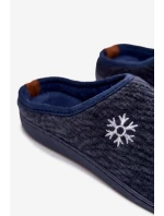 Pánské domácí pantofle tmavě modré Darline