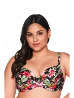PLAVKOVÁ PODPRSENKA SK 218 FLORAL PLAVKOVÁ PODPRSENKA SK 218 FLORAL