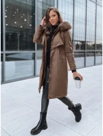 Dámská zimní bunda parka LUSTER hnědá FashionStreet TY3956 Dámská zimní bunda parka LUSTER hnědá FashionStreet TY3956