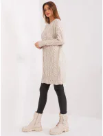 Šaty LC SK 8012 2.25P světle béžová Šaty LC SK 8012 2.25P světle béžová