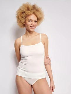 sloggi EVER Ease Spaghetti Shirt - Silk White - SLOGGI Silk White - SLOGGI