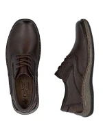 Rieker 05211-25 pánské pohodlné hnědé kožené polobotky