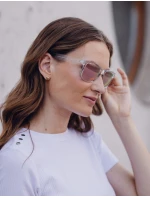 Dámské sluneční brýle Vuch Sollary Transparent Pink