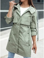 Dámská přechodná bunda parka SANXAY zelená FashionStreet TY4381 Dámská přechodná bunda parka SANXAY zelená FashionStreet TY4381