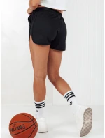 Dámské teplákové kraťasy GO SPORT černé FashionStreet SY0414 Dámské teplákové kraťasy GO SPORT černé FashionStreet SY0414