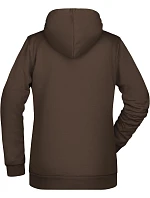 Daiber JN 795 Dámská mikina s kapucí 02.0795 brown Daiber JN 795 Dámská mikina s kapucí 02.0795 brown