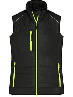 Daiber JN 1821 Dámská hybridní vesta 02.1821 black/neon yellow Daiber JN 1821 Dámská hybridní vesta 02.1821 black/neon yellow
