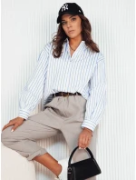 Dámské tričko MARTIE bílo-modré FashionStreet DY0373