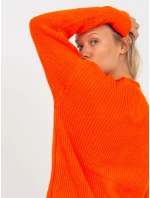 Dámský svetr LC SW 0321 oranžový