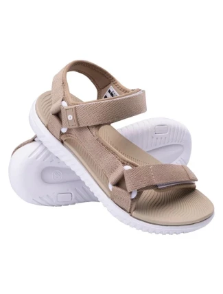 Dámské sandály APODIS WOS 92800602641 Béžová s bílou - Hi-Tec