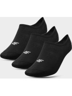 Dámské nízké ponožky 4F SOD301Černé (3páry)