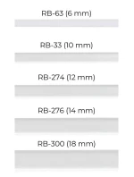 Látková ramínka Julimex 18mm RB 300,301