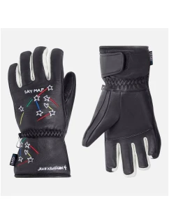 Rossignol Rukavice W Sublim Lth Impr G black dámské