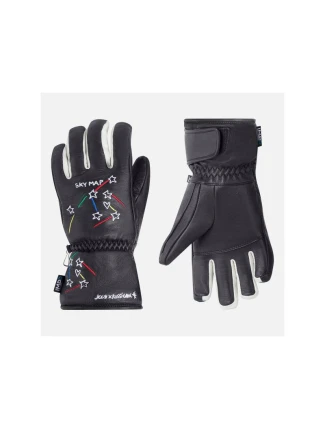 Rossignol Rukavice W Sublim Lth Impr G black dámské