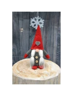 DEKORATIVNÍ TRPASLÍK SE SRDCEM 20CM DÍVKA DEKORATIVNÍ TRPASLÍK SE SRDCEM 20CM DÍVKA