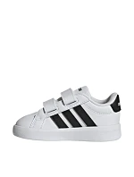 Adidas Grand Court 3.0 Dětská obuv bílá HP3534