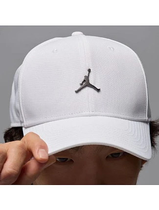 Air Jordan Rise Structured Metal Jumpman Baseball Cap White - HM5750-100