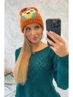 Dámská čepice Ofelia K349 červená