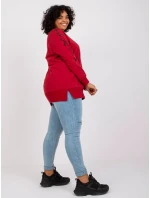 Tunika RV TU 7158.76P tmavě červená