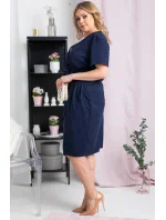 Dámské šaty SA958 modré - Karko