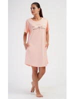 Dámské domácí šaty s krátkým rukávem Vážka Dámské domácí šaty s krátkým rukávem Vážka