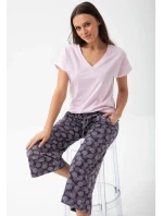 Pyžamo Luna 314 cr/r M-2XL W25 dámské Pyžamo Luna 314 cr/r M-2XL W25 dámské