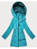 Dámská modrá bunda Goodlookin s rovnou podšívkou (KK60409-3#)