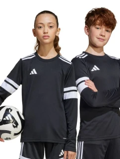 Dětský dres adidas Squadra 25 s dlouhým rukávem černobílý JJ0047