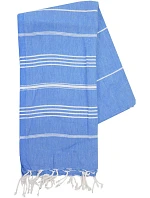 The One Towelling Hamam Sultan Hamam ručník "Sultan" 48.1019 blue/white The One Towelling Hamam Sultan Hamam ručník "Sultan" 48.1019 blue/white